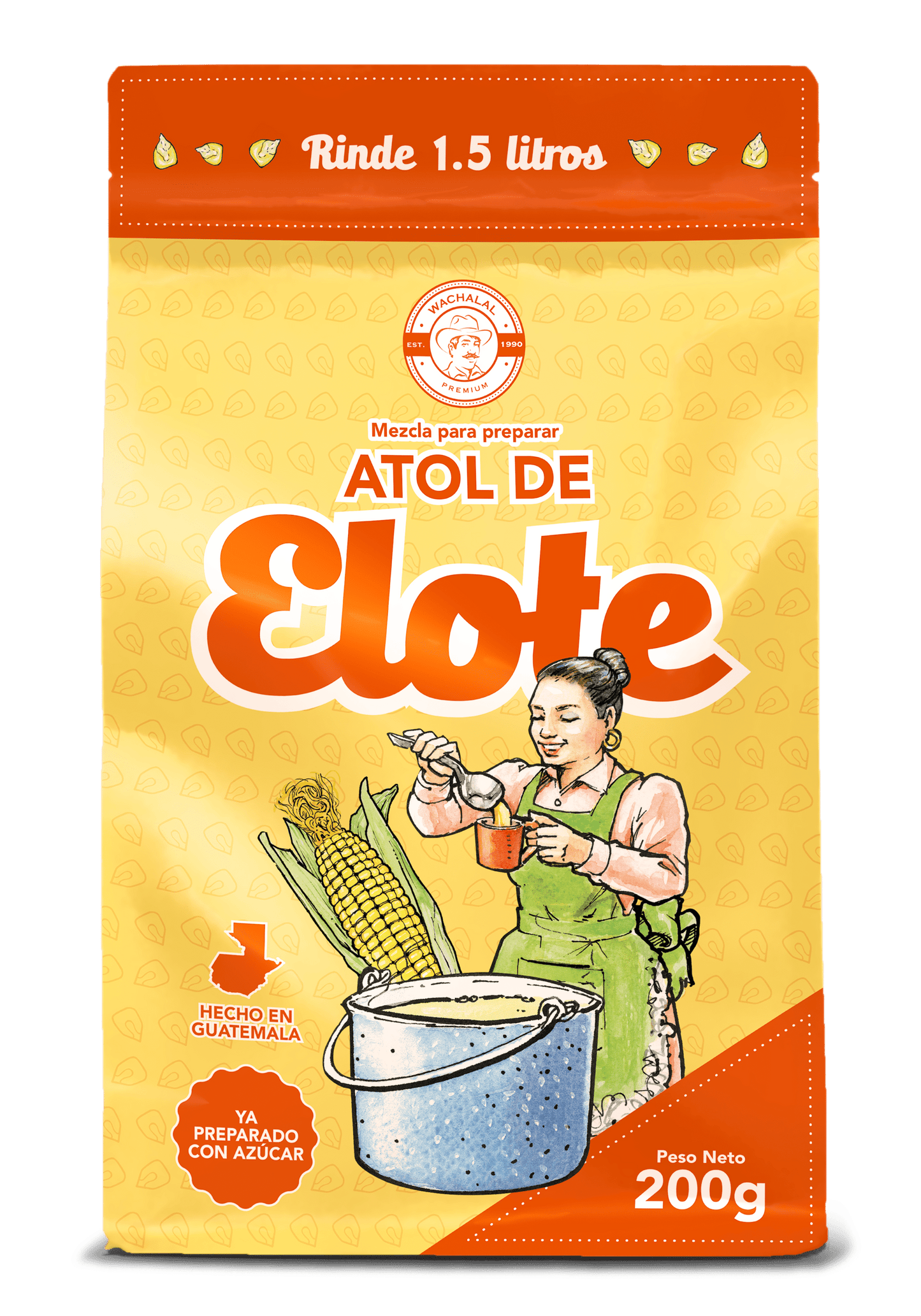 Atol de Elote en Polvo Wachalal