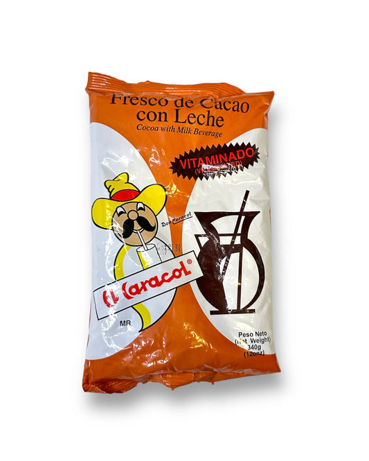 Fresco de Cacao con Leche El Caracol